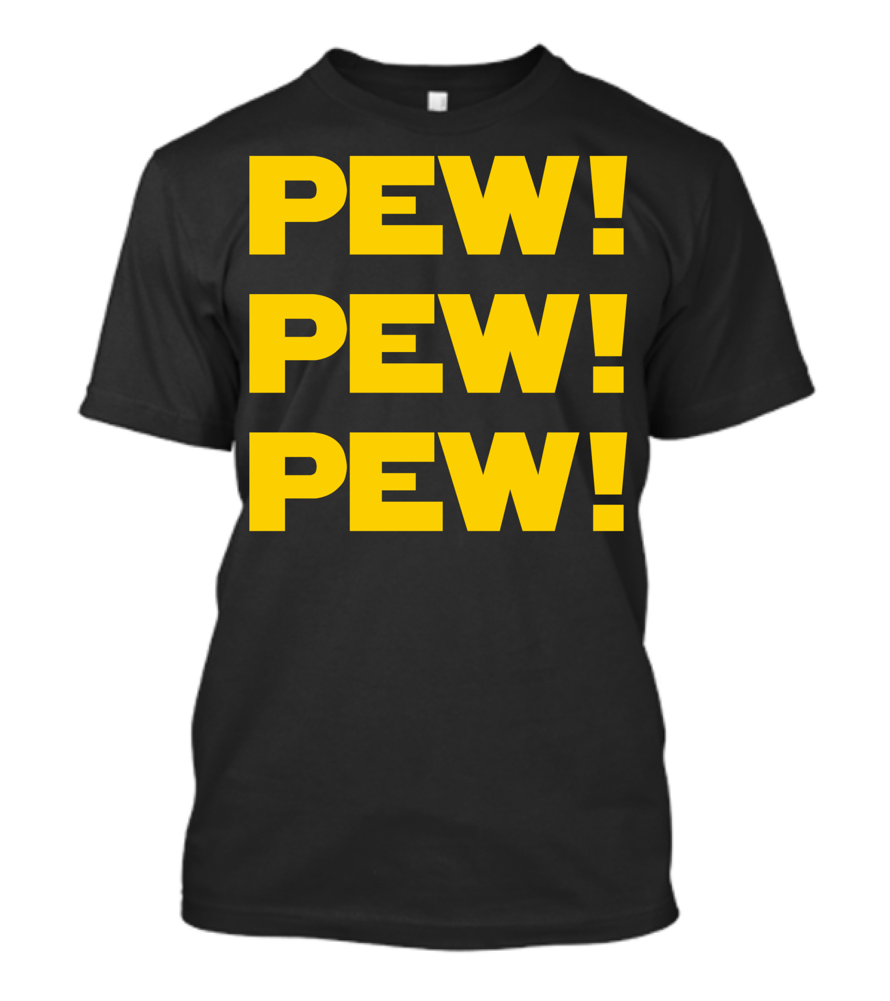 Star Nerd Geek Wars Space Pew Pew Pew Pew Pew Pew T-Shirt