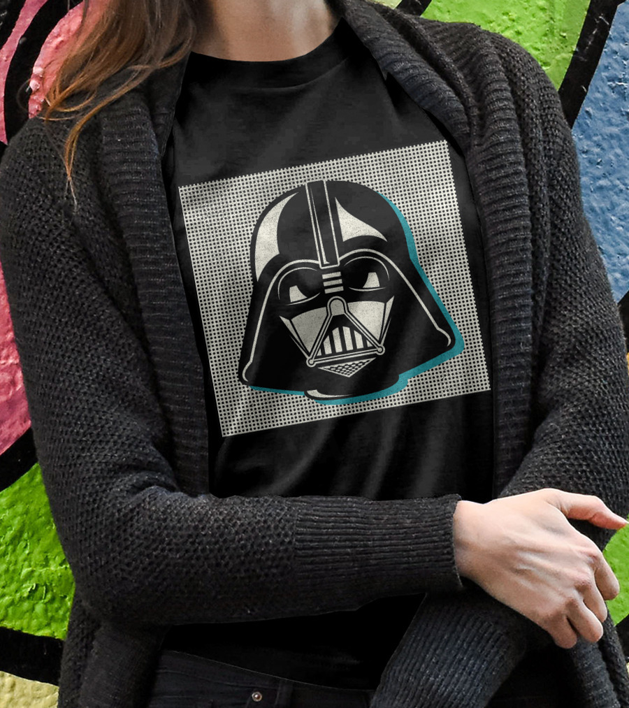 Star Wars Darth Vader Pop Art Shadow Vader T-Shirt