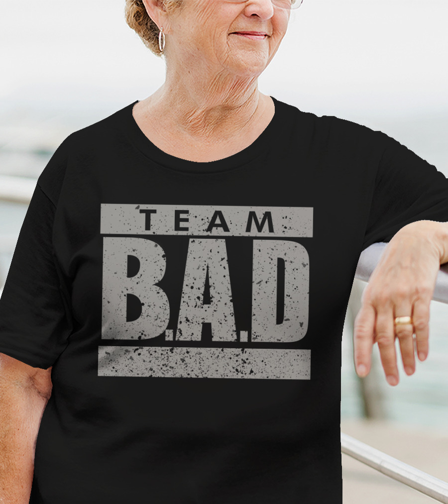 Team B.A.D Vintage Grunge T-Shirt