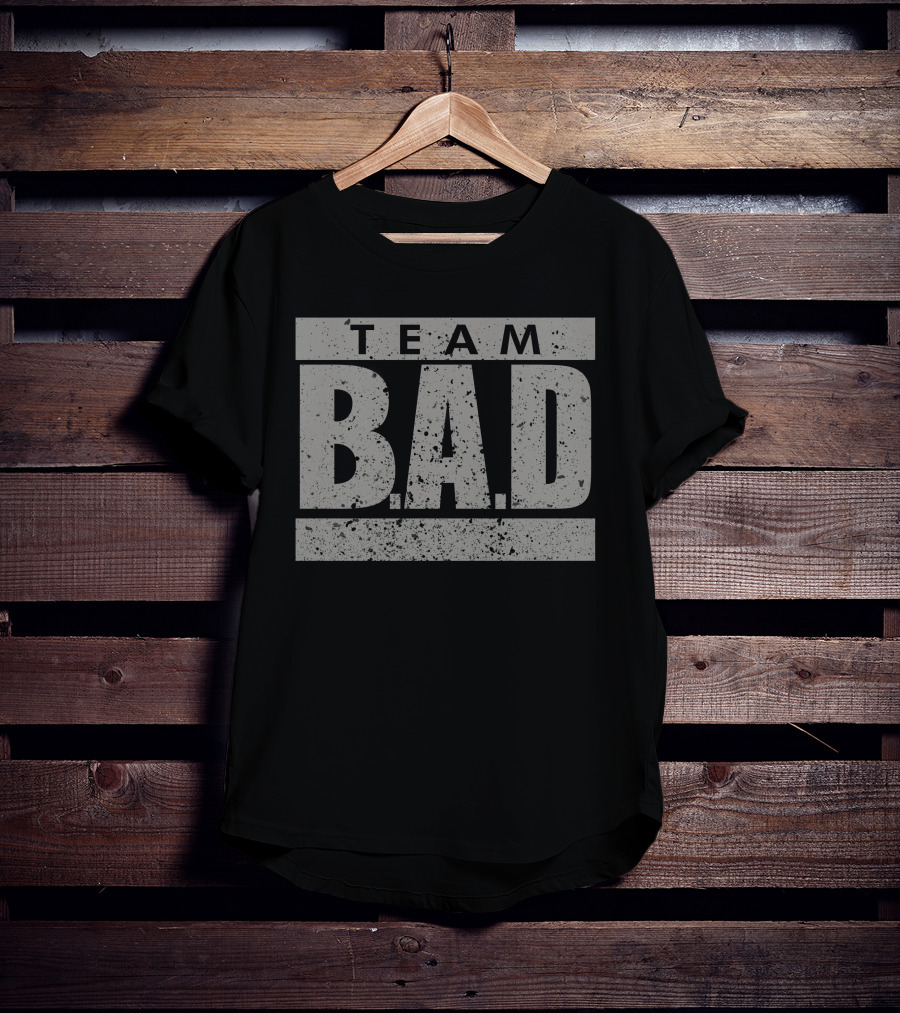 Team B.A.D Vintage Grunge T-Shirt