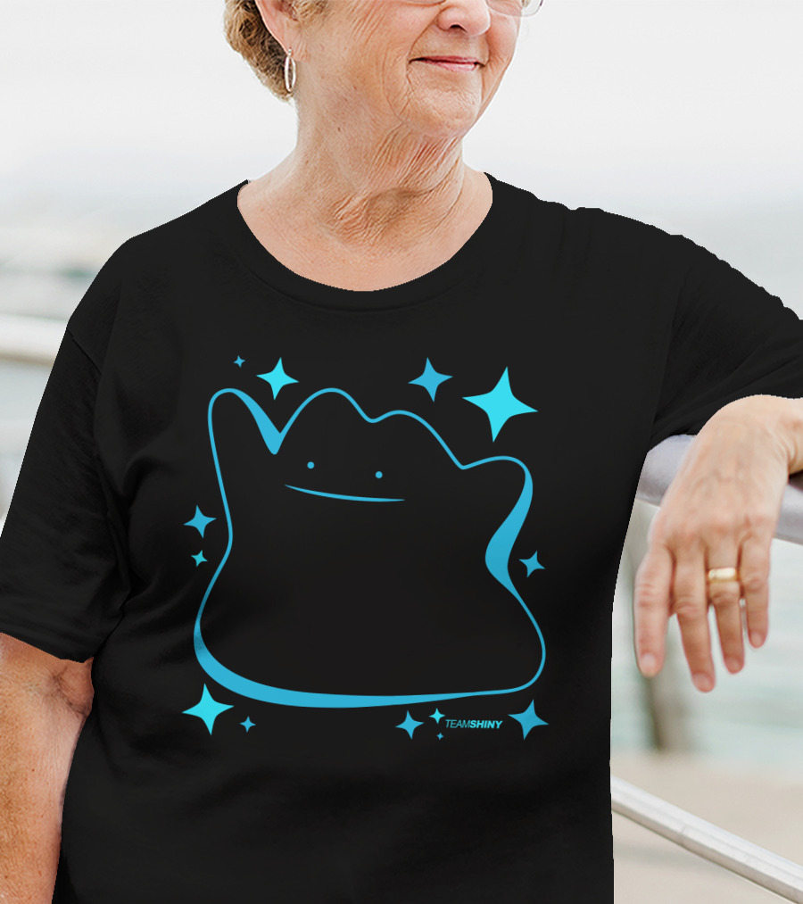 Adrive Tk Team Shiny 132 Merch Land Ditto Blue Stars T-Shirt