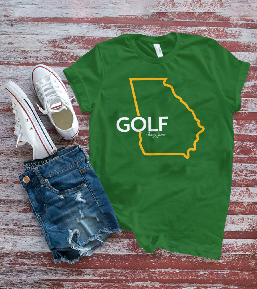 GOLF Swing Juice Georgia Outline T-Shirt