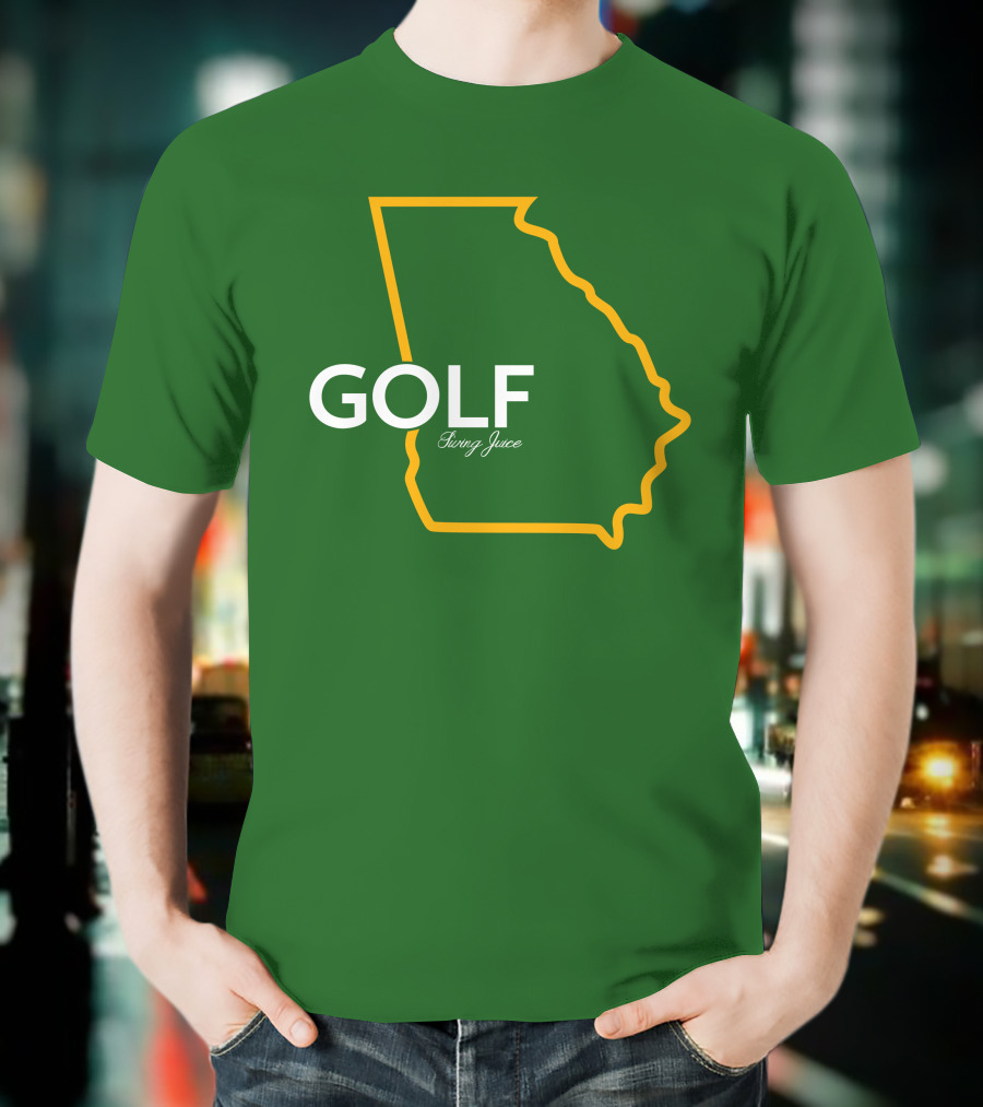 GOLF Swing Juice Georgia Outline T-Shirt