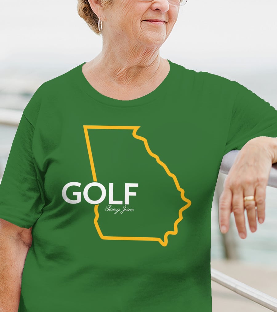 GOLF Swing Juice Georgia Outline T-Shirt