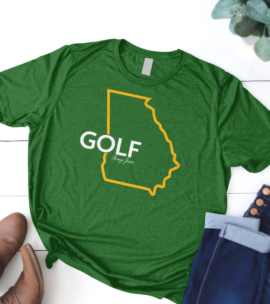 GOLF Swing Juice Georgia Outline T-Shirt