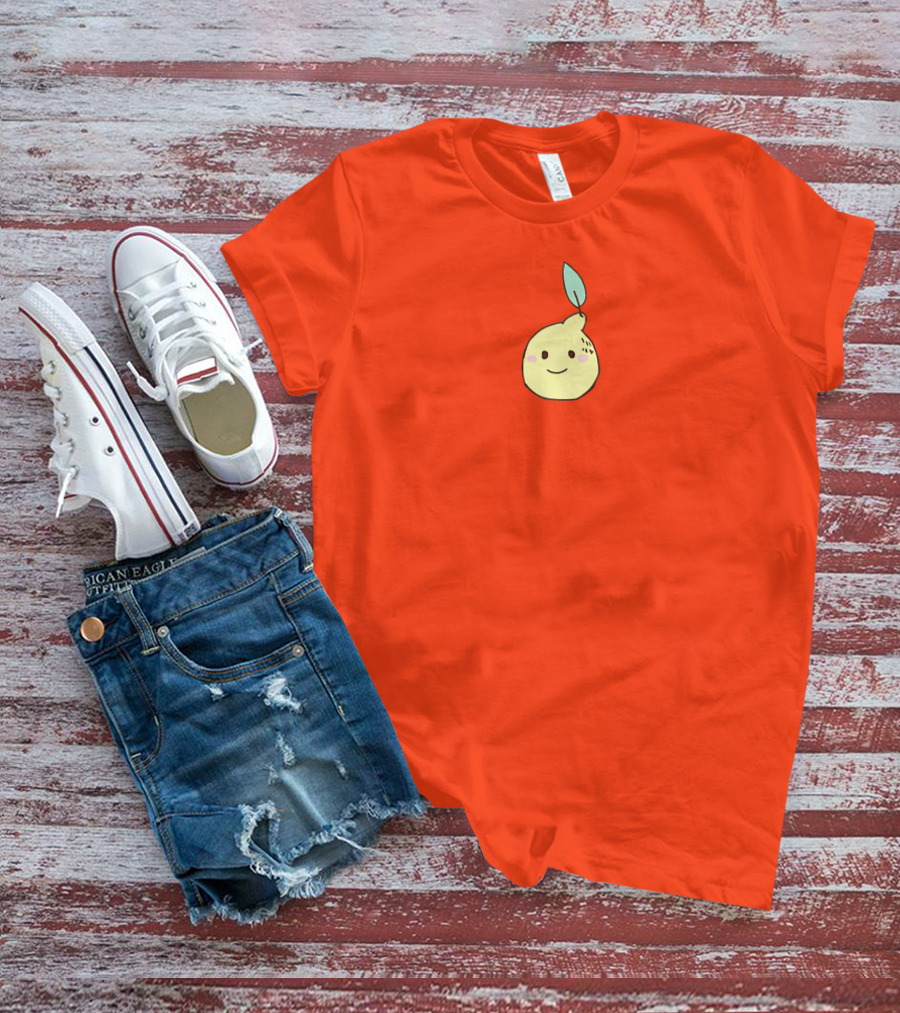 Cavetown Lemon Boy Robbie Leaf Happy Face T-Shirt
