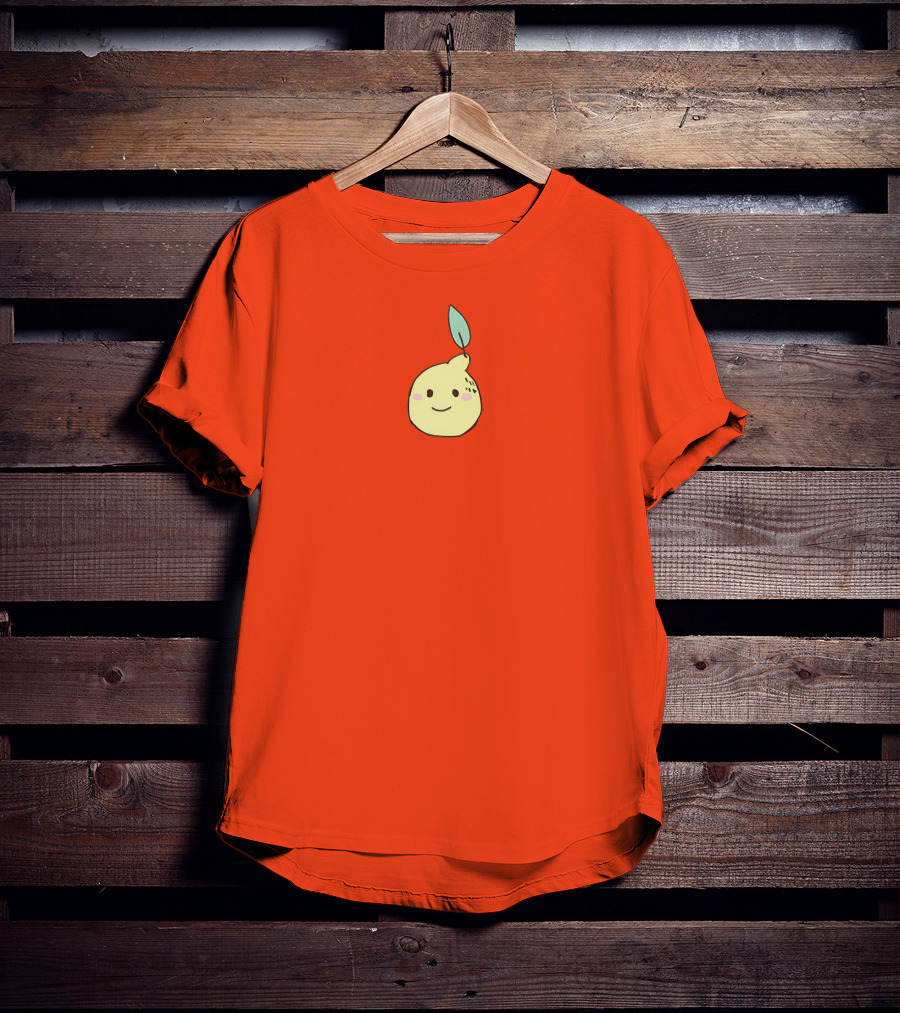 Cavetown Lemon Boy Robbie Leaf Happy Face T-Shirt