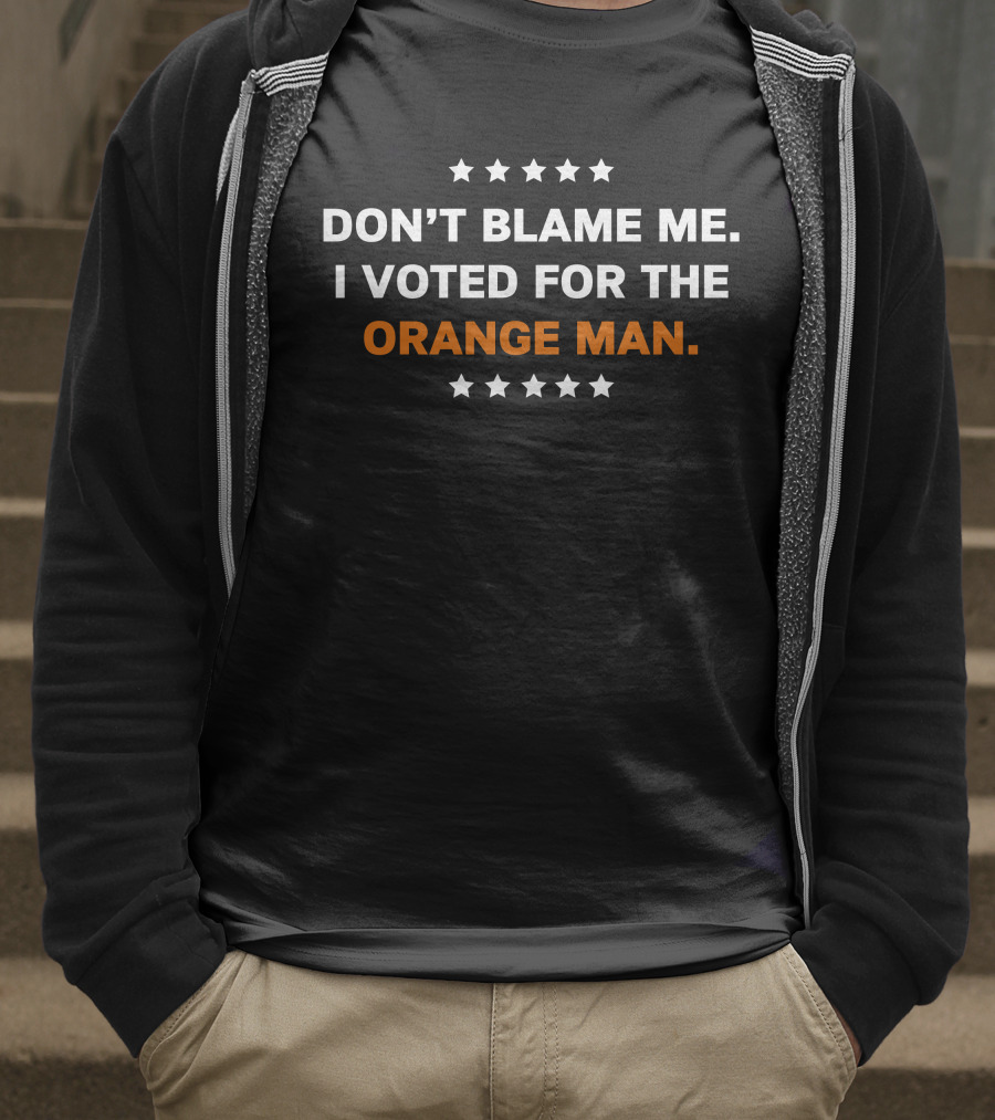 Kimberly Klacik Don’t Blame Me I Voted For The Orange Man Star T-Shirt