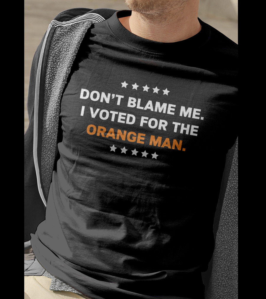 Kimberly Klacik Don’t Blame Me I Voted For The Orange Man Star T-Shirt