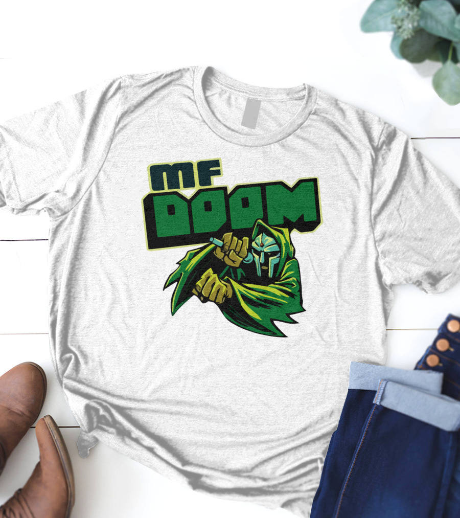 MF Doom Merch Anti Hero Iconic Masked Rapper T-Shirt