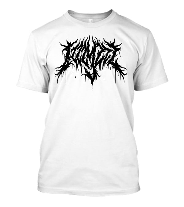 Izzzyzzz Metal Inspired Dripping Logo Merch T-Shirt