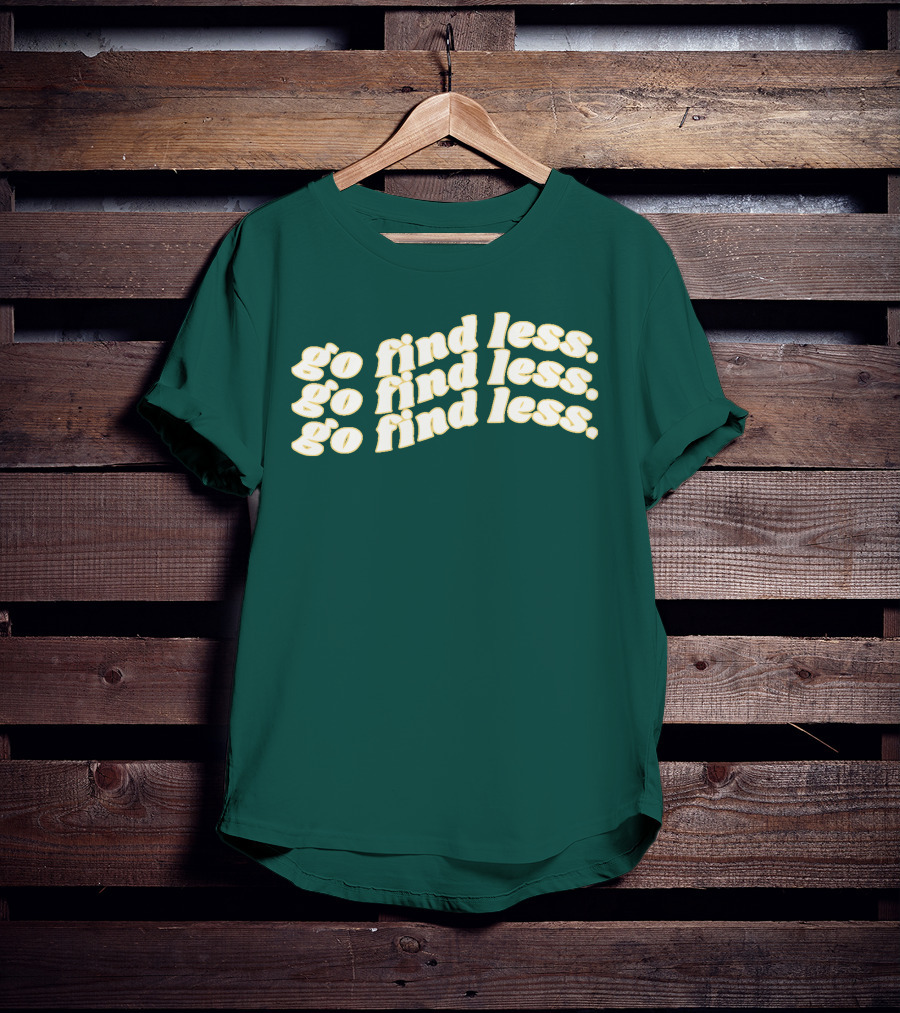 Elyse Myers Go Find Less Repeated Text T-Shirt