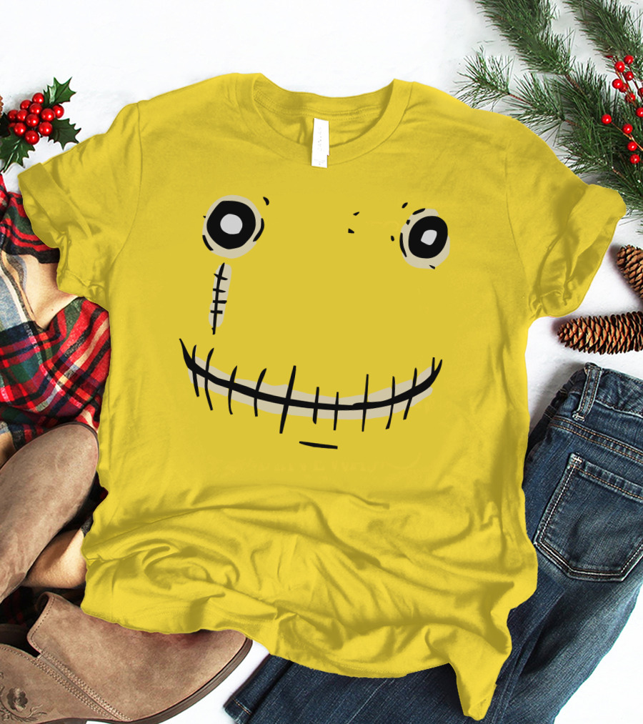 Salad Fingers Hubert Smiling Face Salad Fingers Merch T-Shirt
