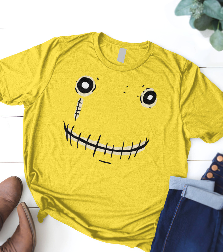 Salad Fingers Hubert Smiling Face Salad Fingers Merch T-Shirt