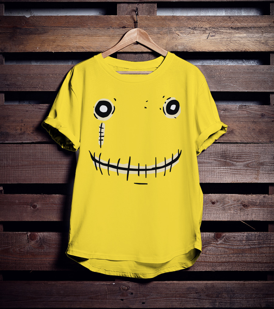 Salad Fingers Hubert Smiling Face Salad Fingers Merch T-Shirt