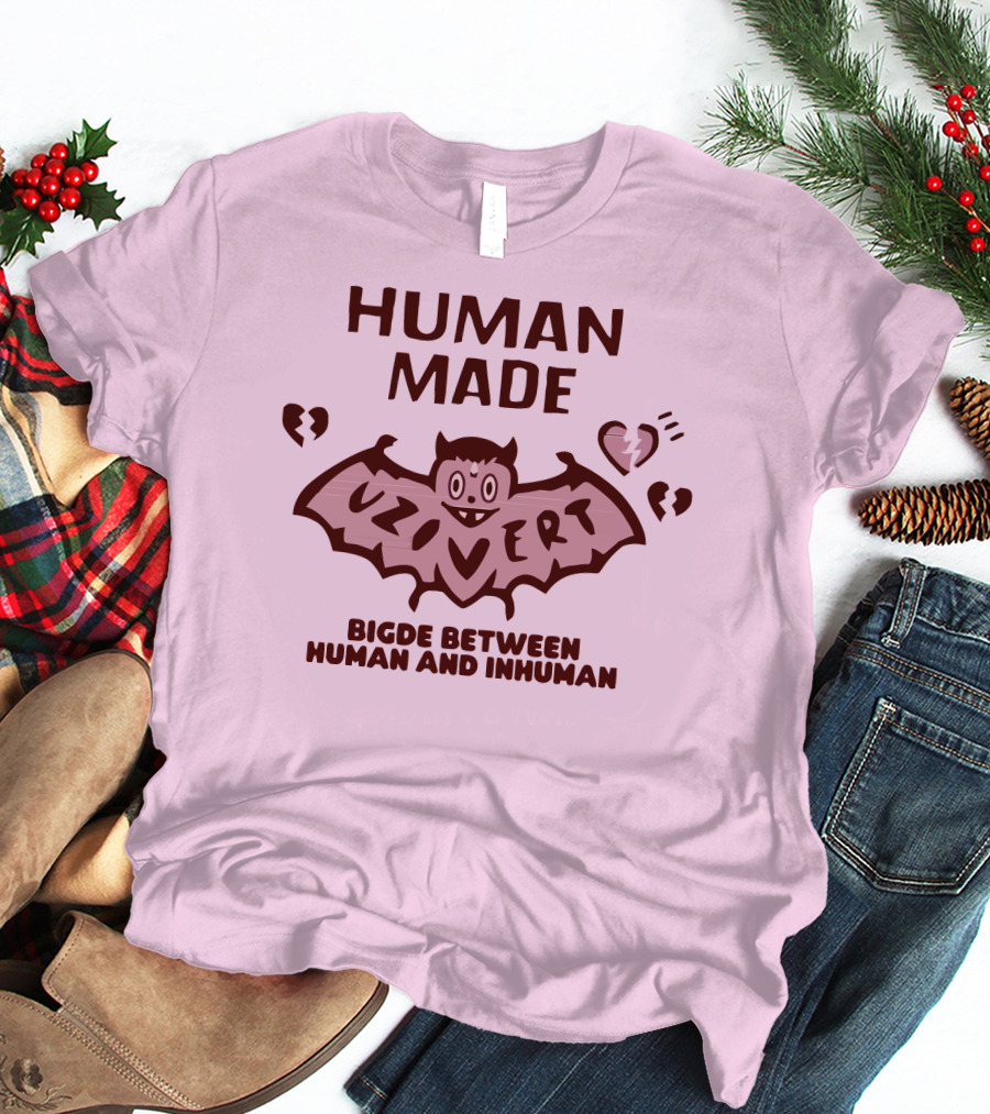 Human Made Lil Uzi Vert Bigde Between Human And Inhuman T-Shirt