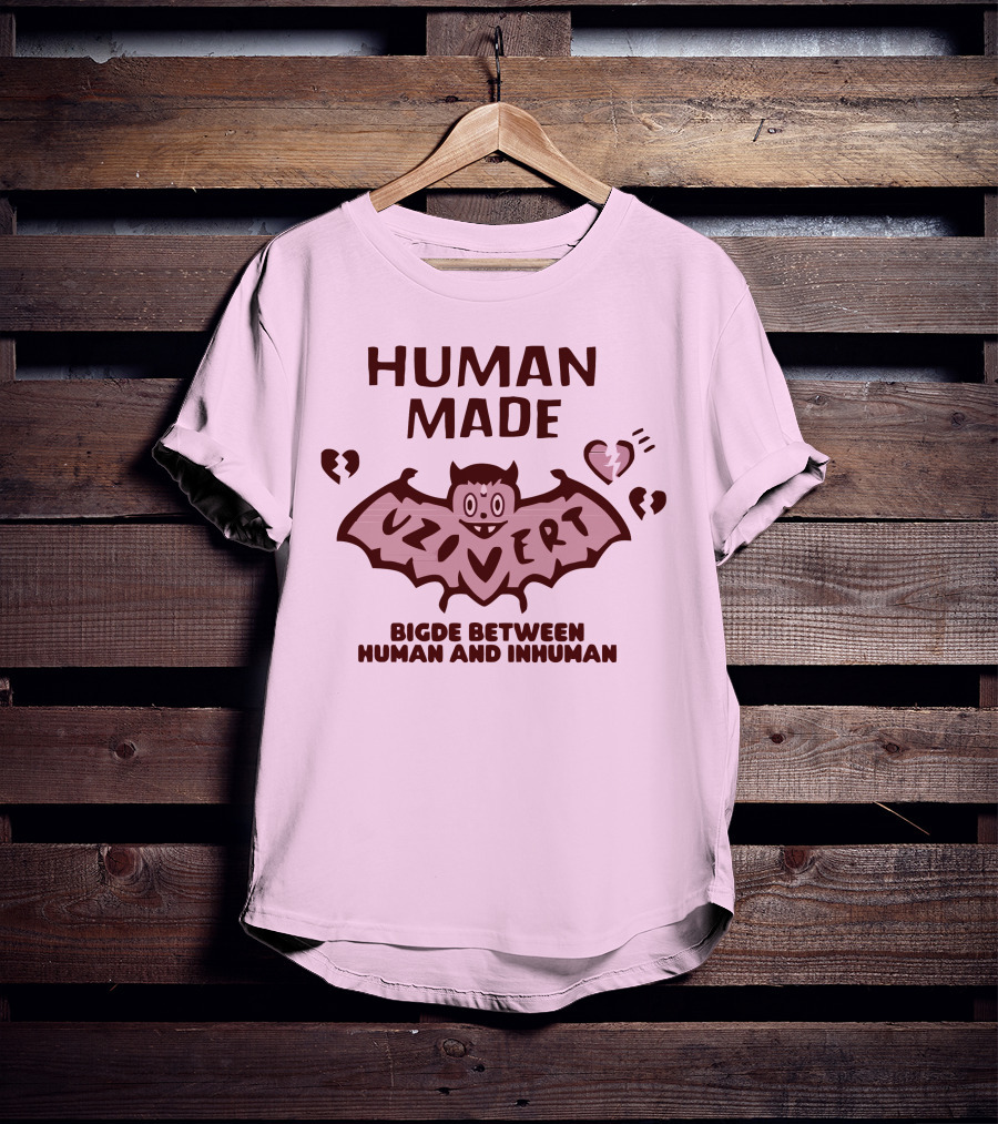 Human Made Lil Uzi Vert Bigde Between Human And Inhuman T-Shirt