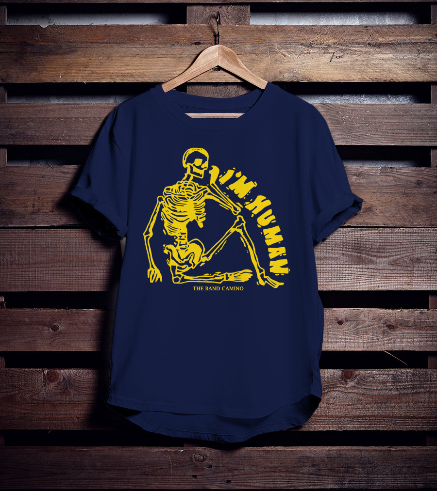 THE BAND CAMINO I'M HUMAN SKELETON T-Shirt