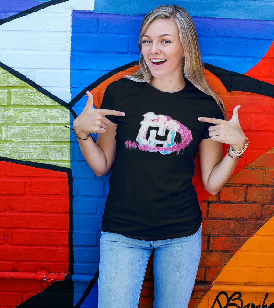 RR ON ICE Frozen Abstract T-Shirt