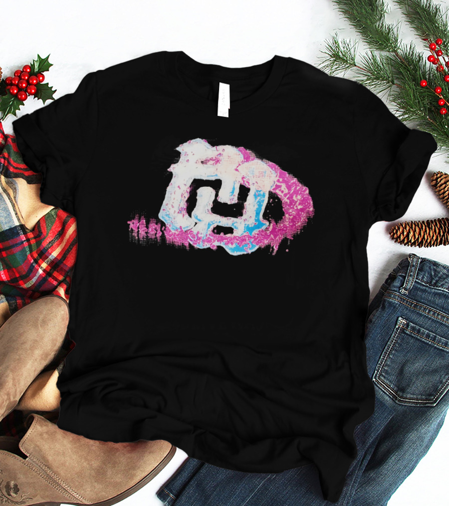 RR ON ICE Frozen Abstract T-Shirt