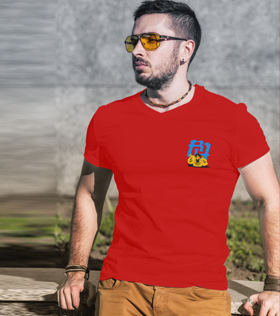 REALLY RICH Money Bags And Dollar Sign T-Shirt