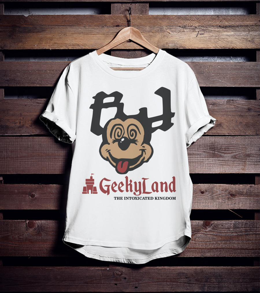 GeekyLand The Intoxicated Kingdom Dizzy Mouse Castle T-Shirt