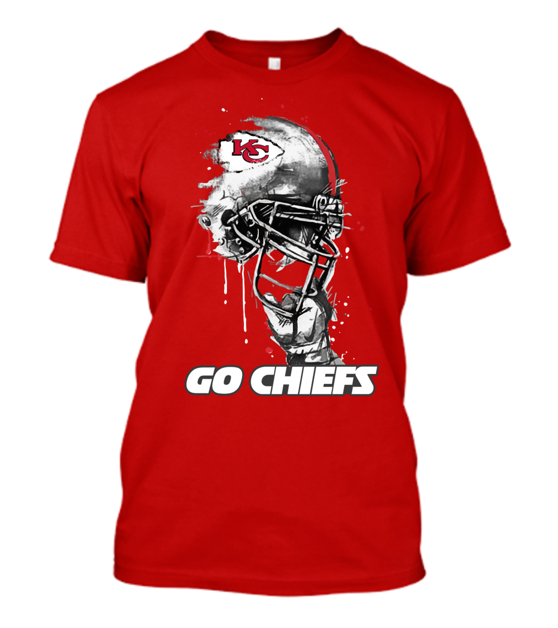 Go Chiefs Kc Helmet T-Shirt