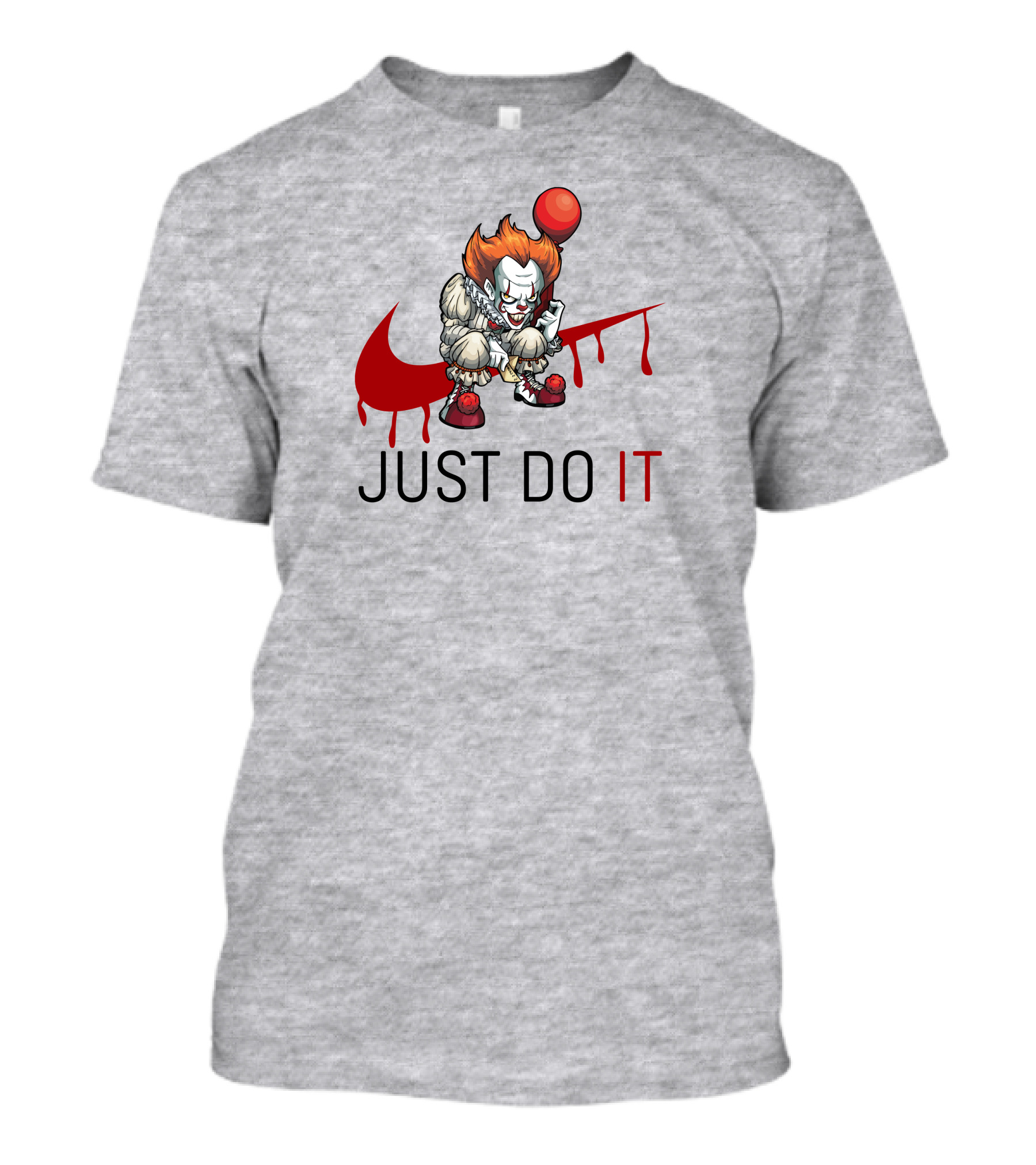 JUST DO IT Halloween Pennywise Balloon T-Shirt