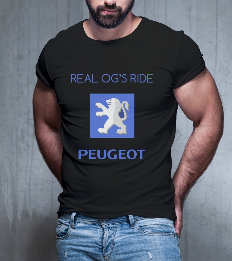 REAL OG'S RIDE PEUGEOT T-Shirt
