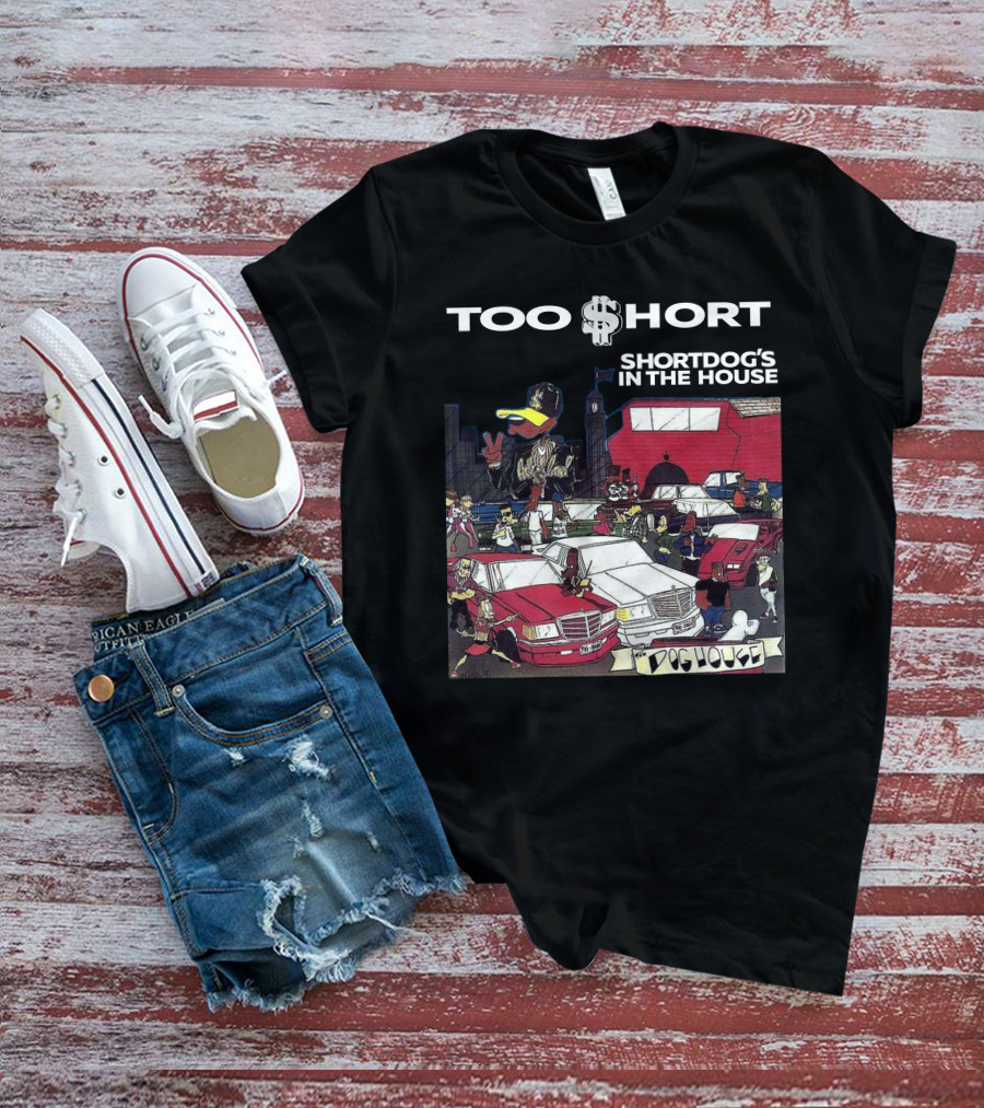 Too Short Short Dog's In The House Dog House Urban Scene T-Shirt