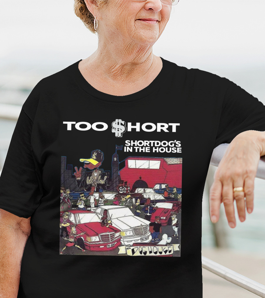 Too Short Short Dog's In The House Dog House Urban Scene T-Shirt