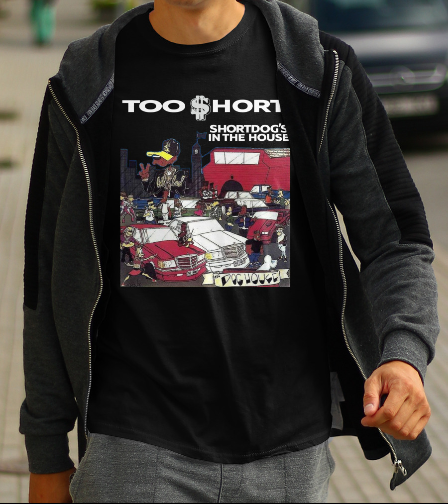 Too Short Short Dog's In The House Dog House Urban Scene T-Shirt