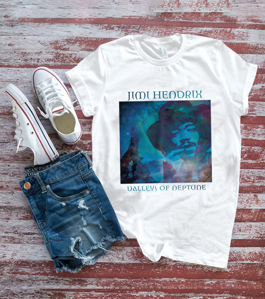 Jimi Hendrix Valleys Of Neptune Album T-Shirt