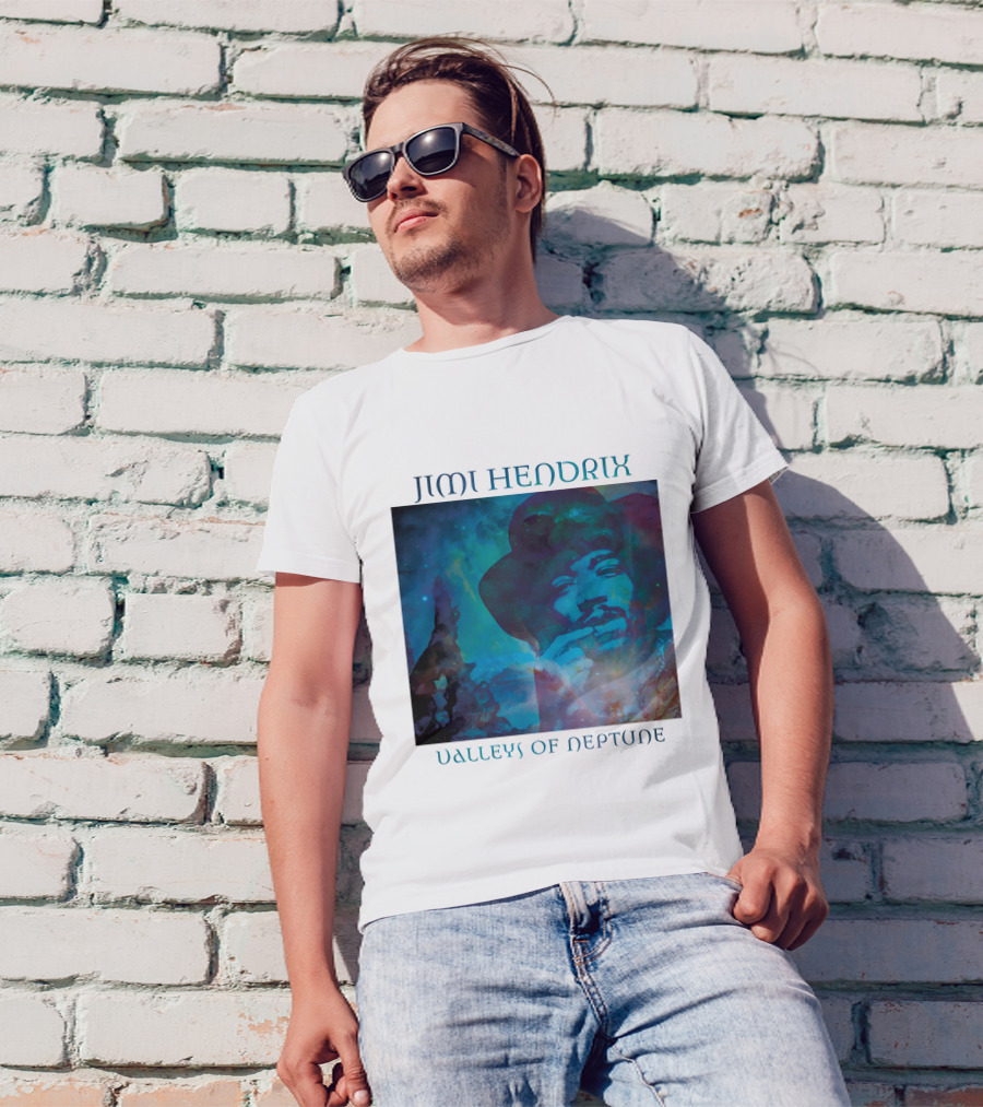 Jimi Hendrix Valleys Of Neptune Album T-Shirt
