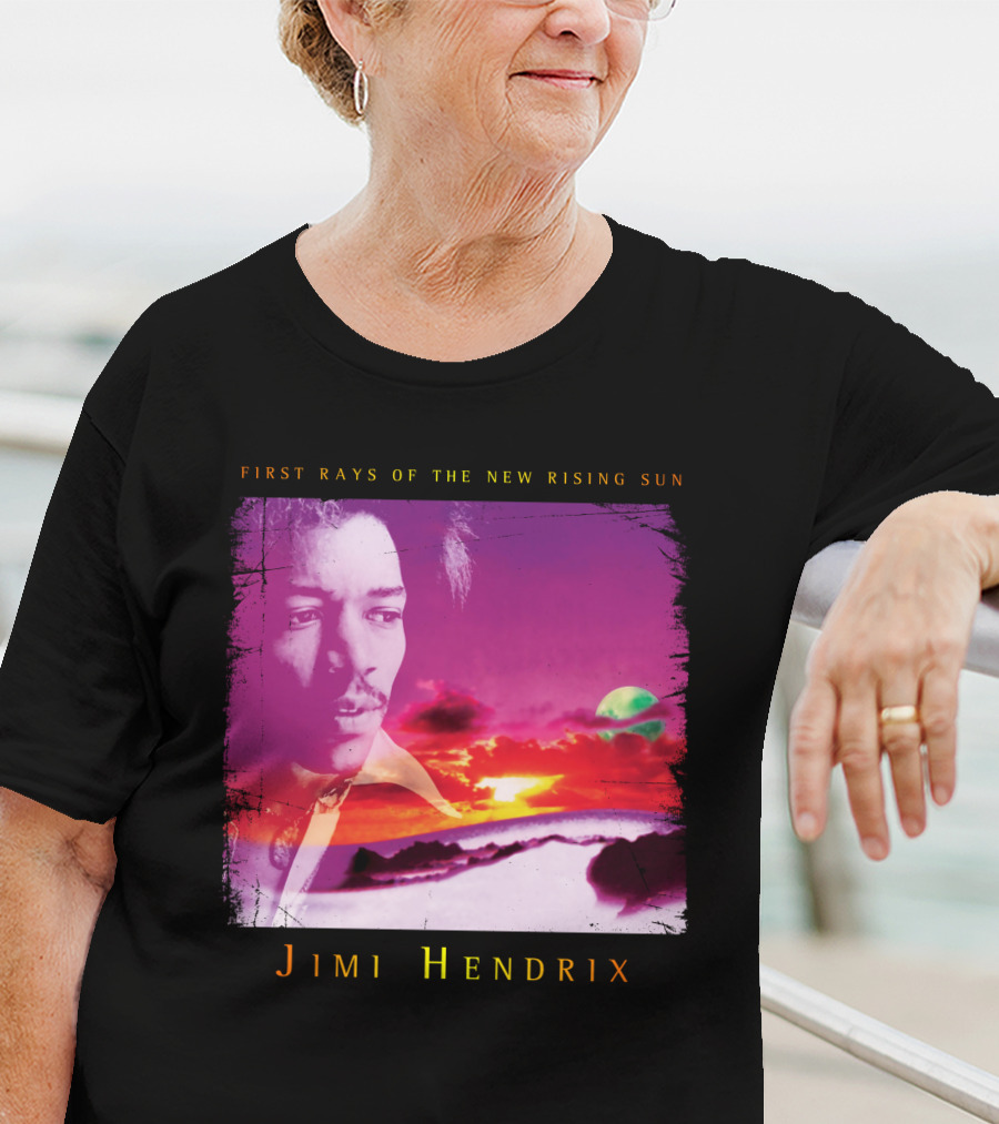 Jimi Hendrix First Rays Of The New Rising Sun Sunset T-Shirt