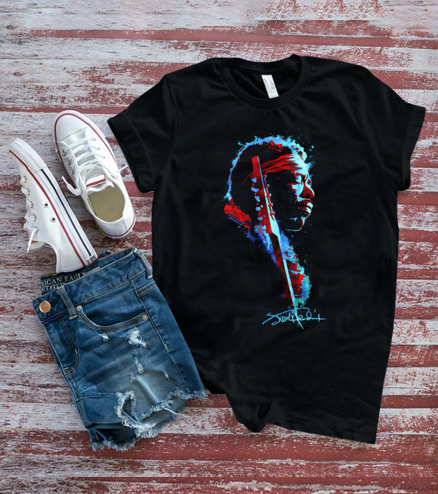 Jimi Hendrix Voodoo Child Watercolor T-Shirt