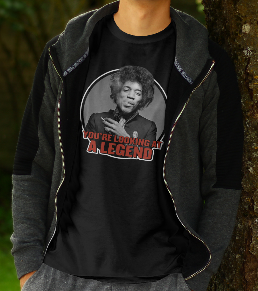 You're Looking At A Legend Jimi Hendrix T-Shirt