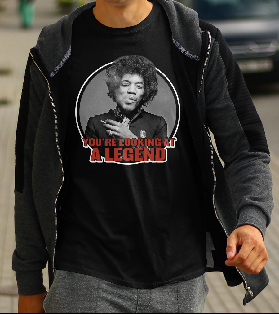 You're Looking At A Legend Jimi Hendrix T-Shirt