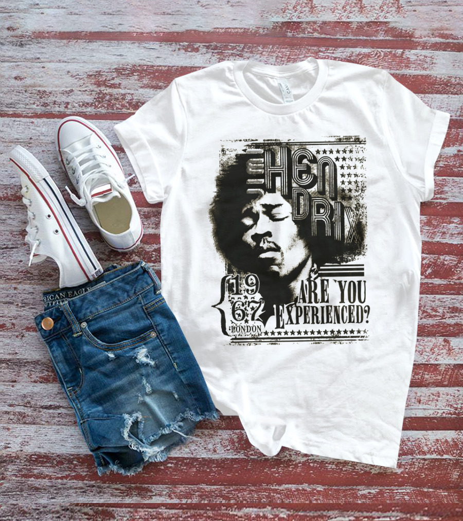 Hendrix 1967 London Are You Experienced? T-Shirt