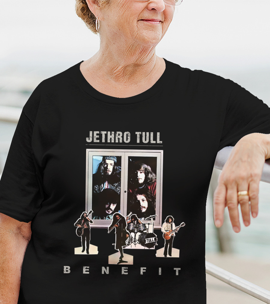 Jethro Tull Benefit Band Album Cover T-Shirt