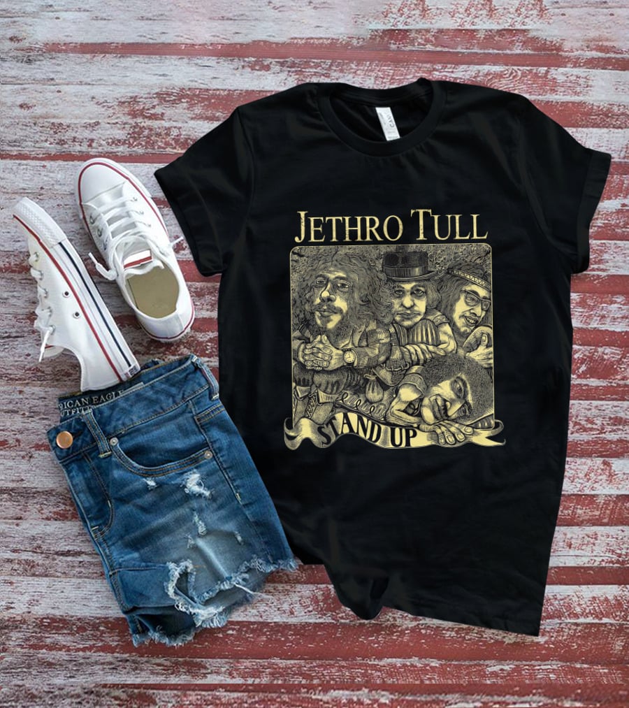 Jethro Tull Stand Up Psychedelic T-Shirt