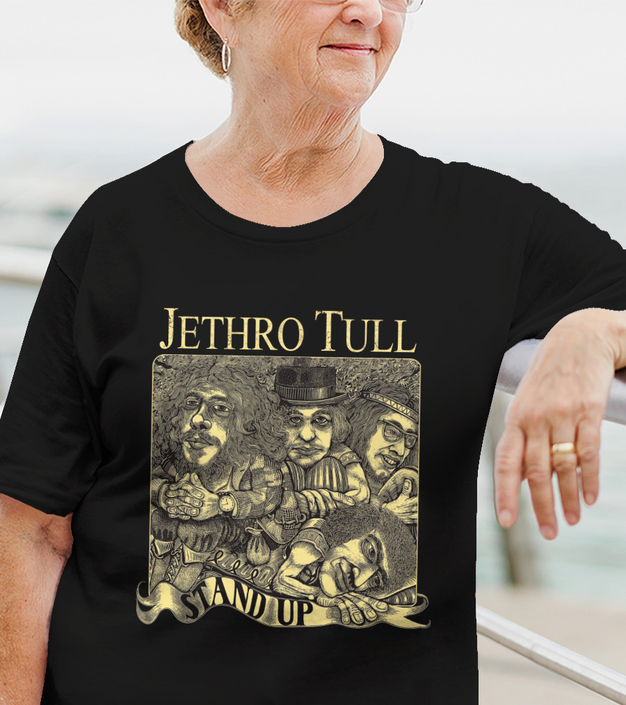 Jethro Tull Stand Up Psychedelic T-Shirt