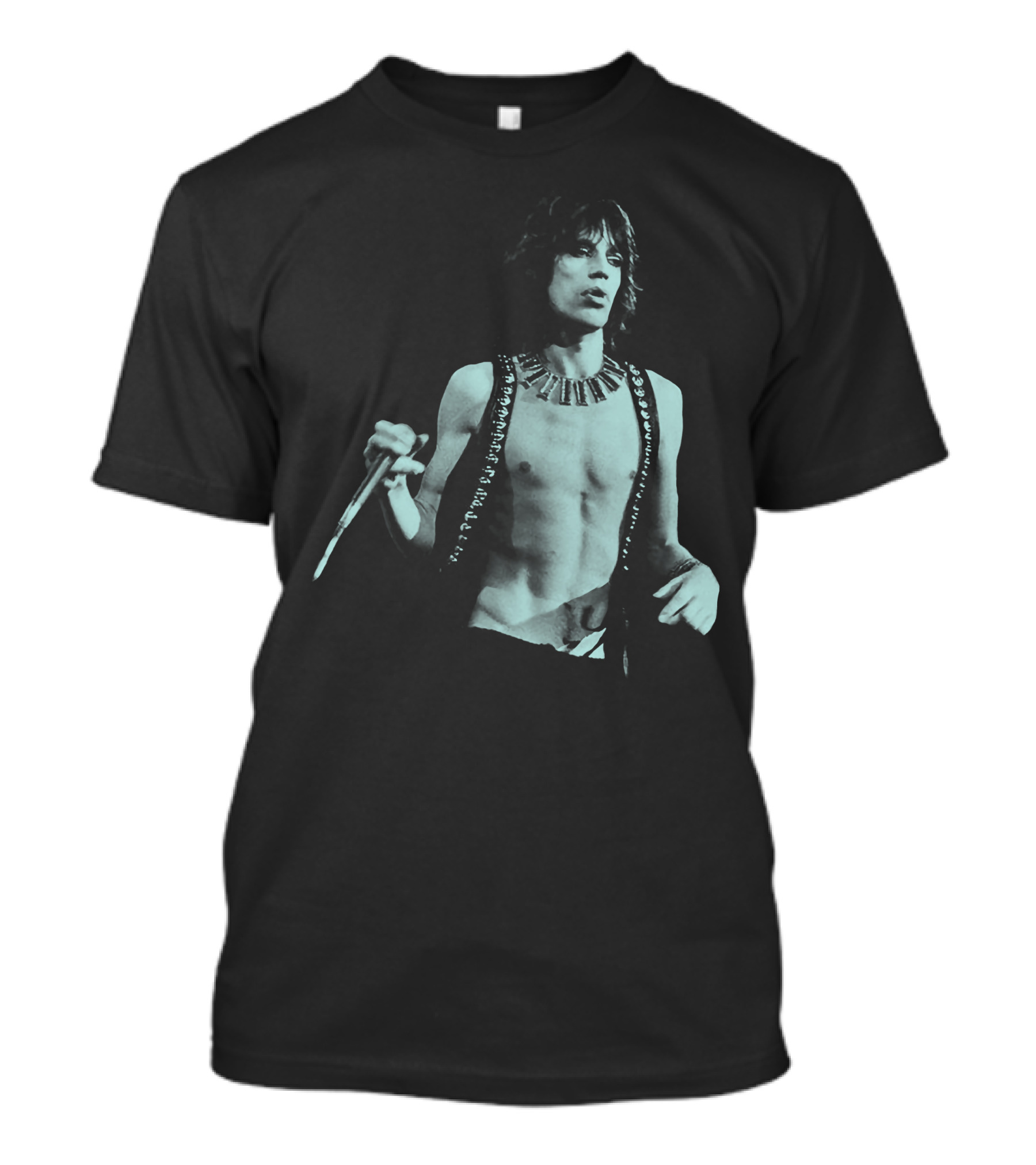 Mick Jagger Iconic Performance Rock Legend T-Shirt