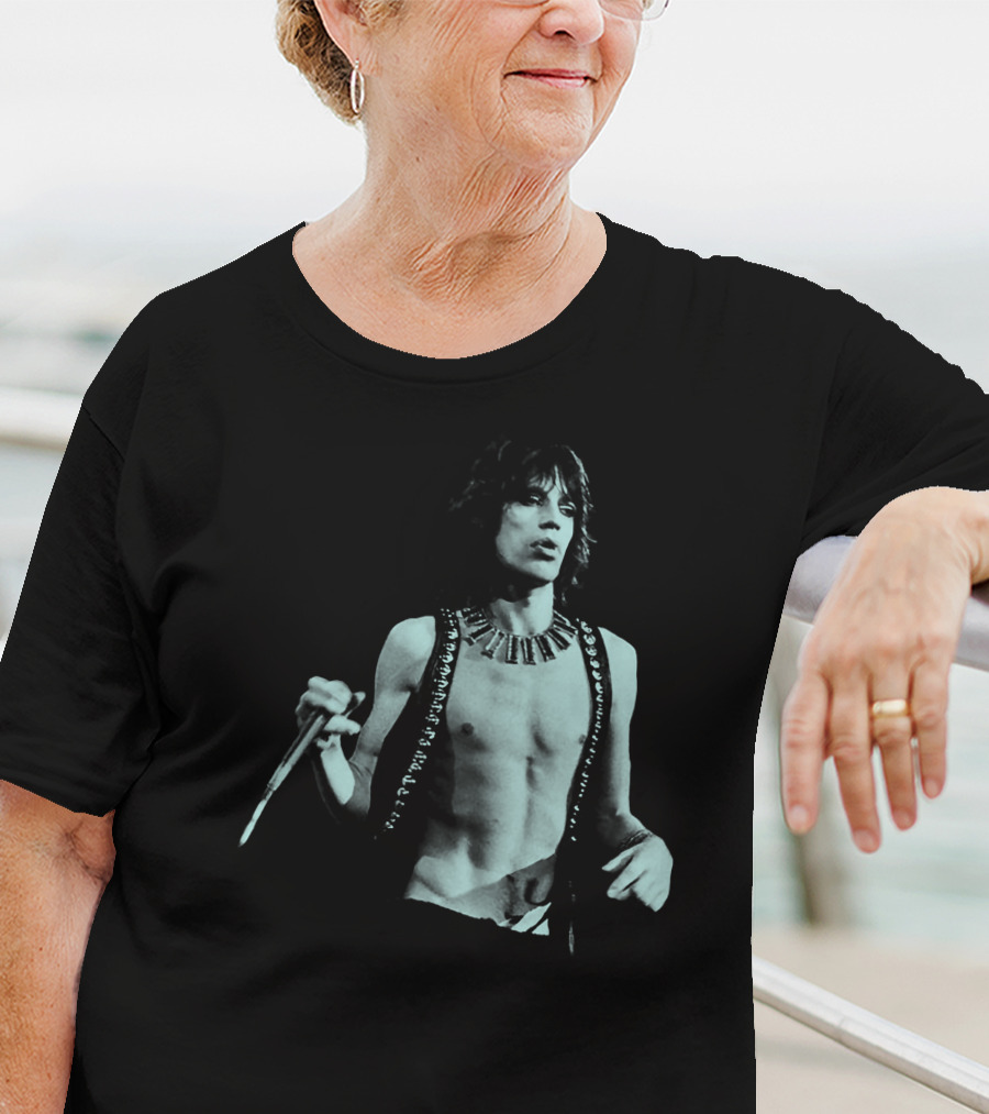 Mick Jagger Iconic Performance Rock Legend T-Shirt
