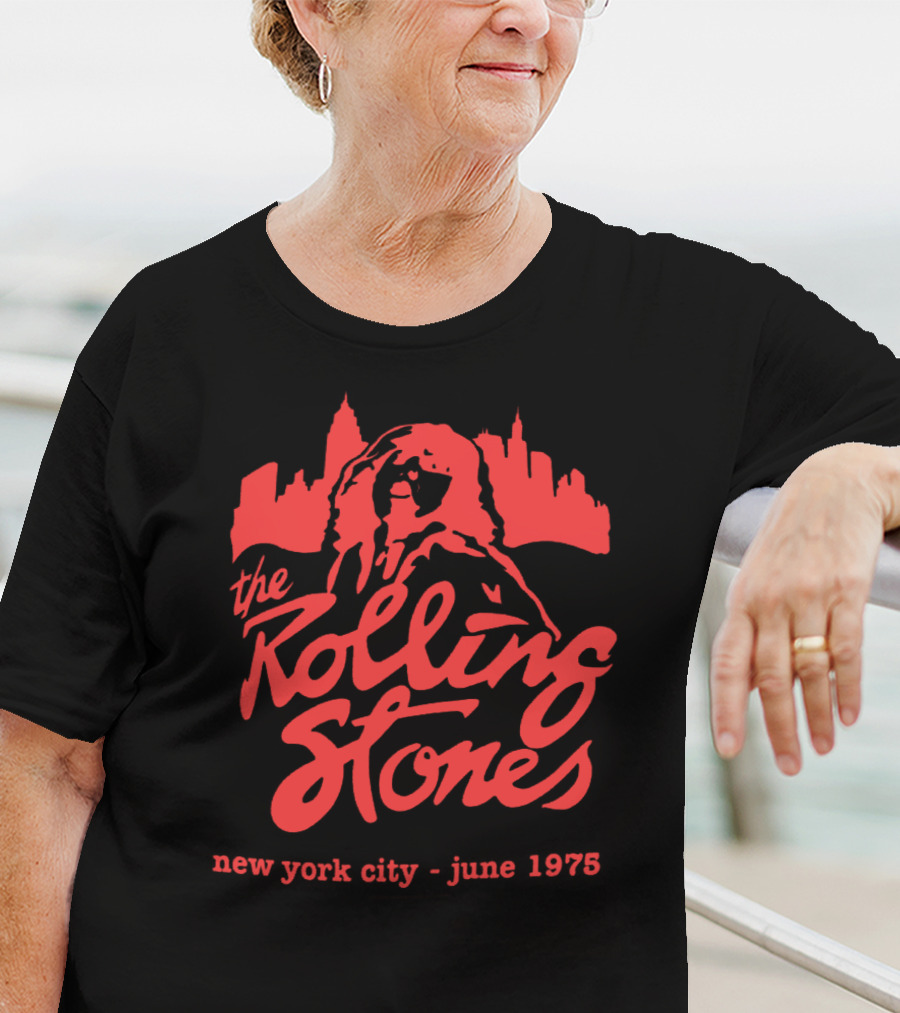 The Rolling Stones New York City June 1975 T-Shirt