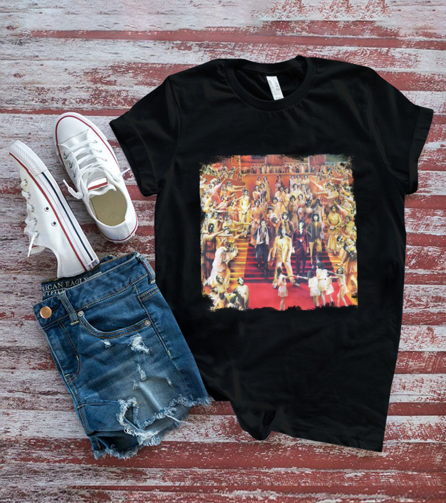 Only Rock Roll Famous Rock Band Iconic Album Cover T-Shirt