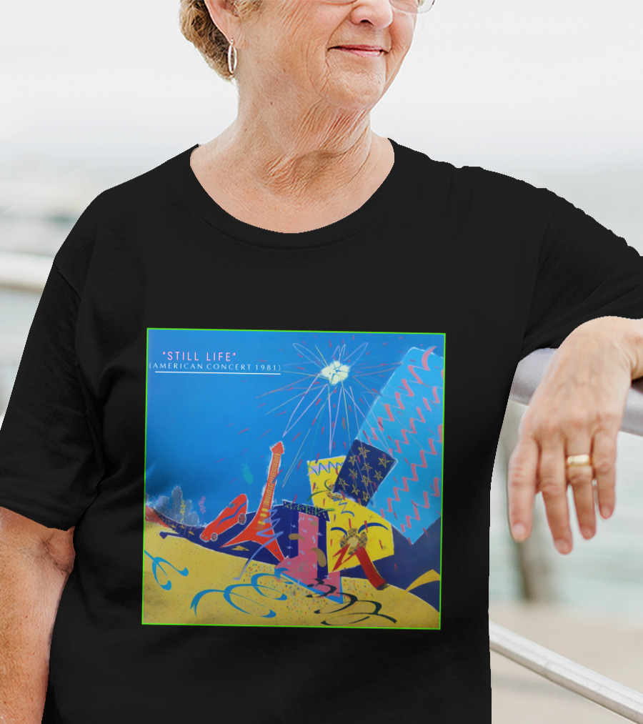 Still Life American Concert 1981 Vibrant Abstract T-Shirt