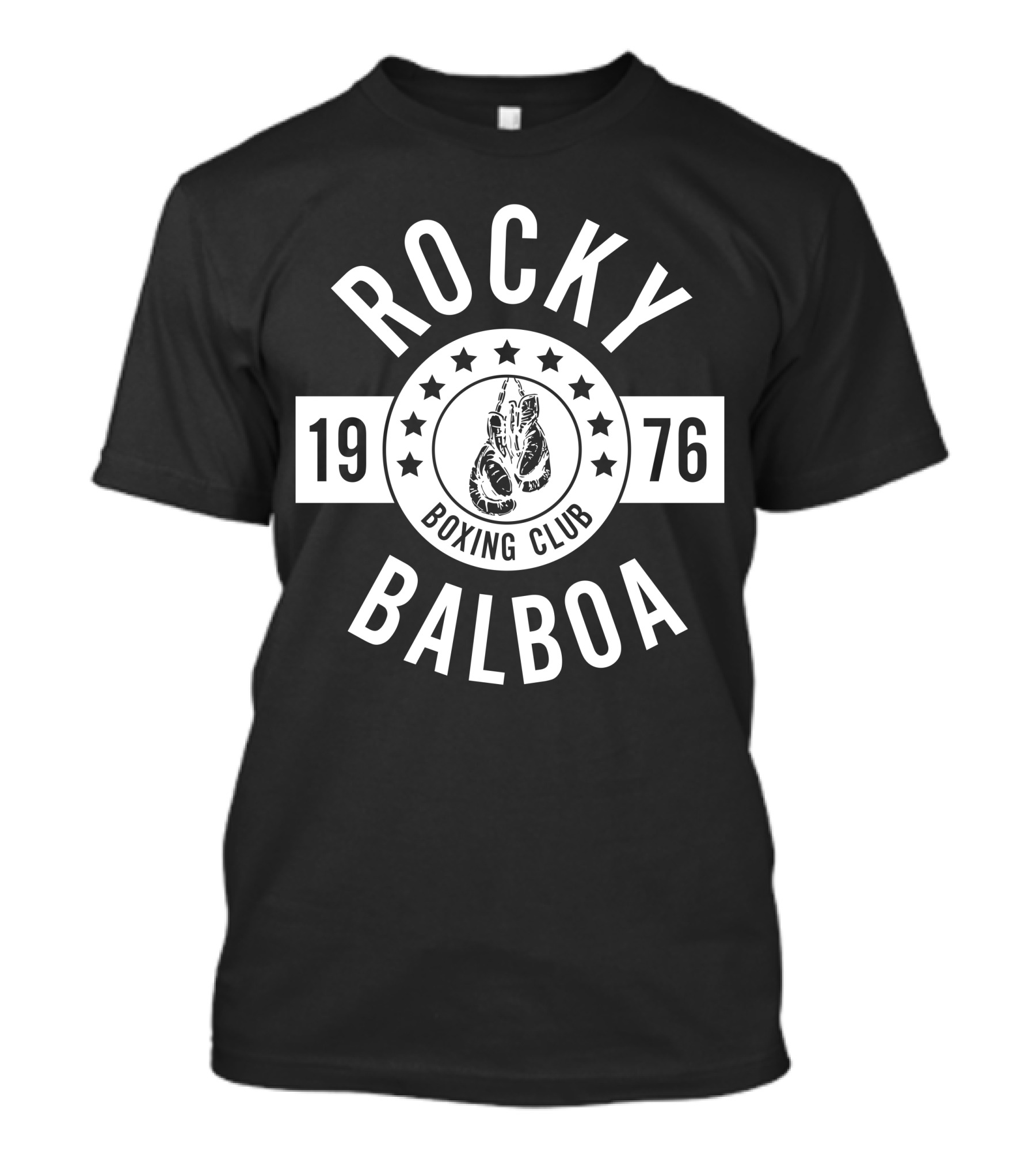 Rocky Balboa Boxing Club 1976 Vintage Gloves Emblem T-Shirt