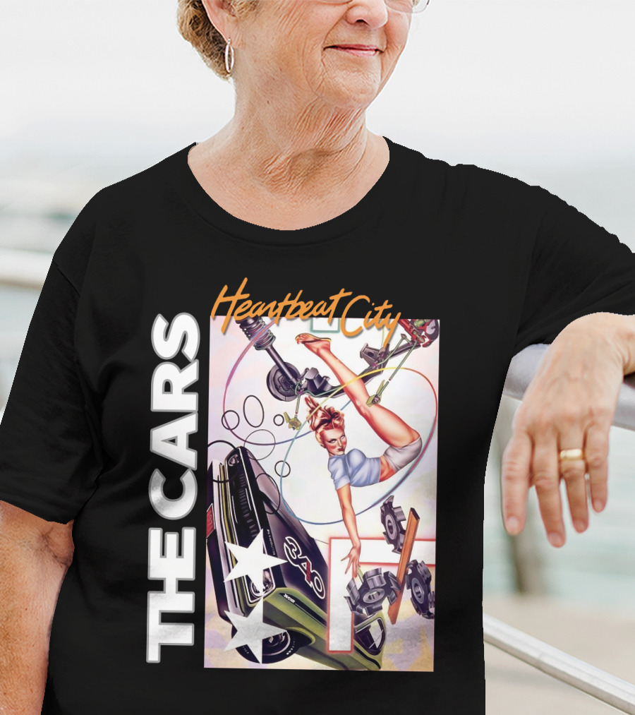 The Cars Heartbeat City 340 Retro T-Shirt