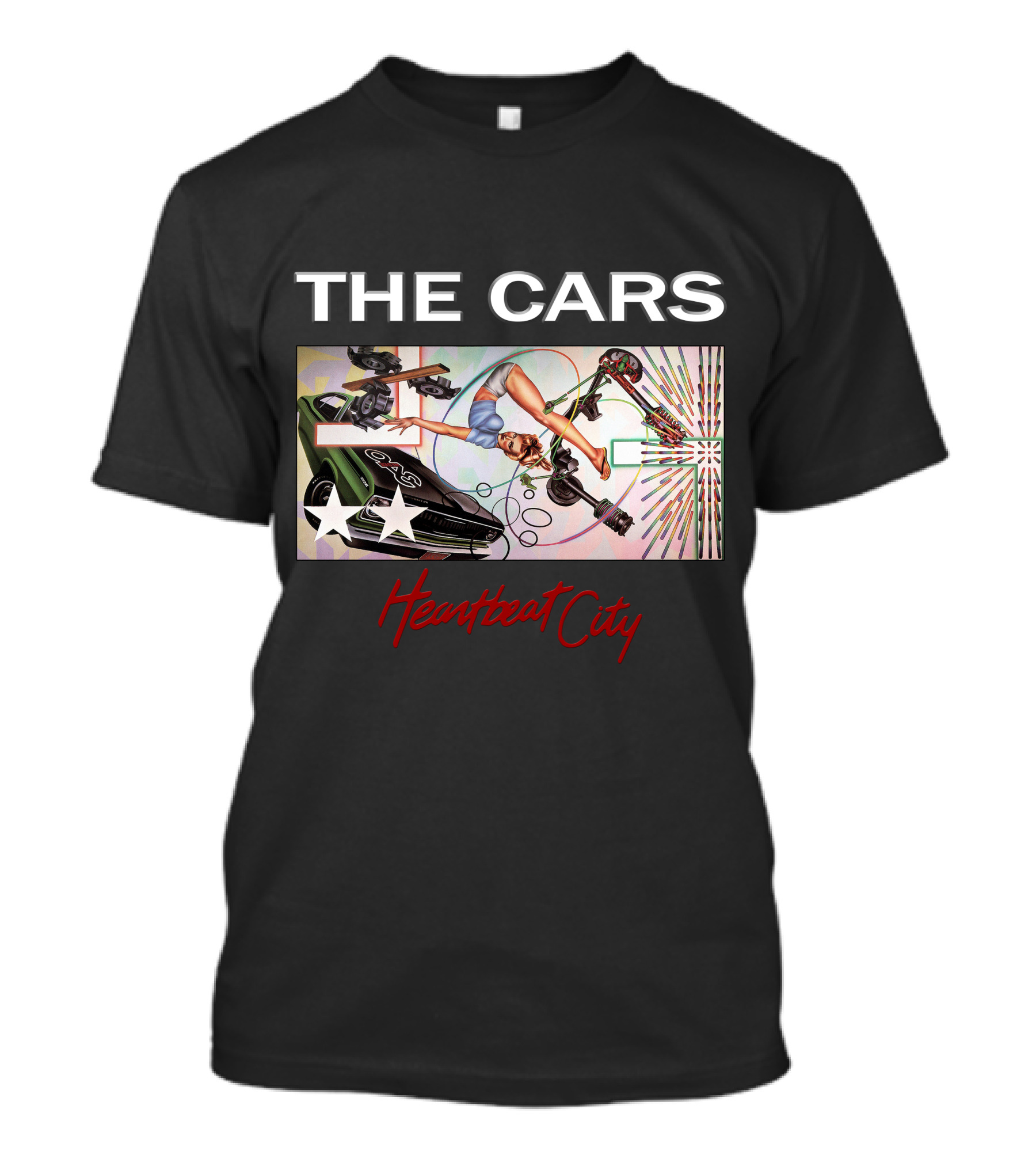 The Cars Heartbeat City Album T-Shirt